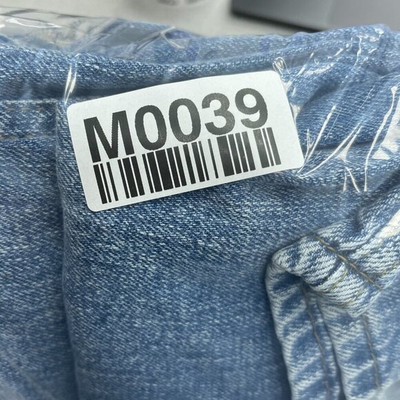 NEW Women's 2 Long Sleeve Utility Baggy Denim Jumpsuit - Universal Thread M0039 - Picture 9 of 9